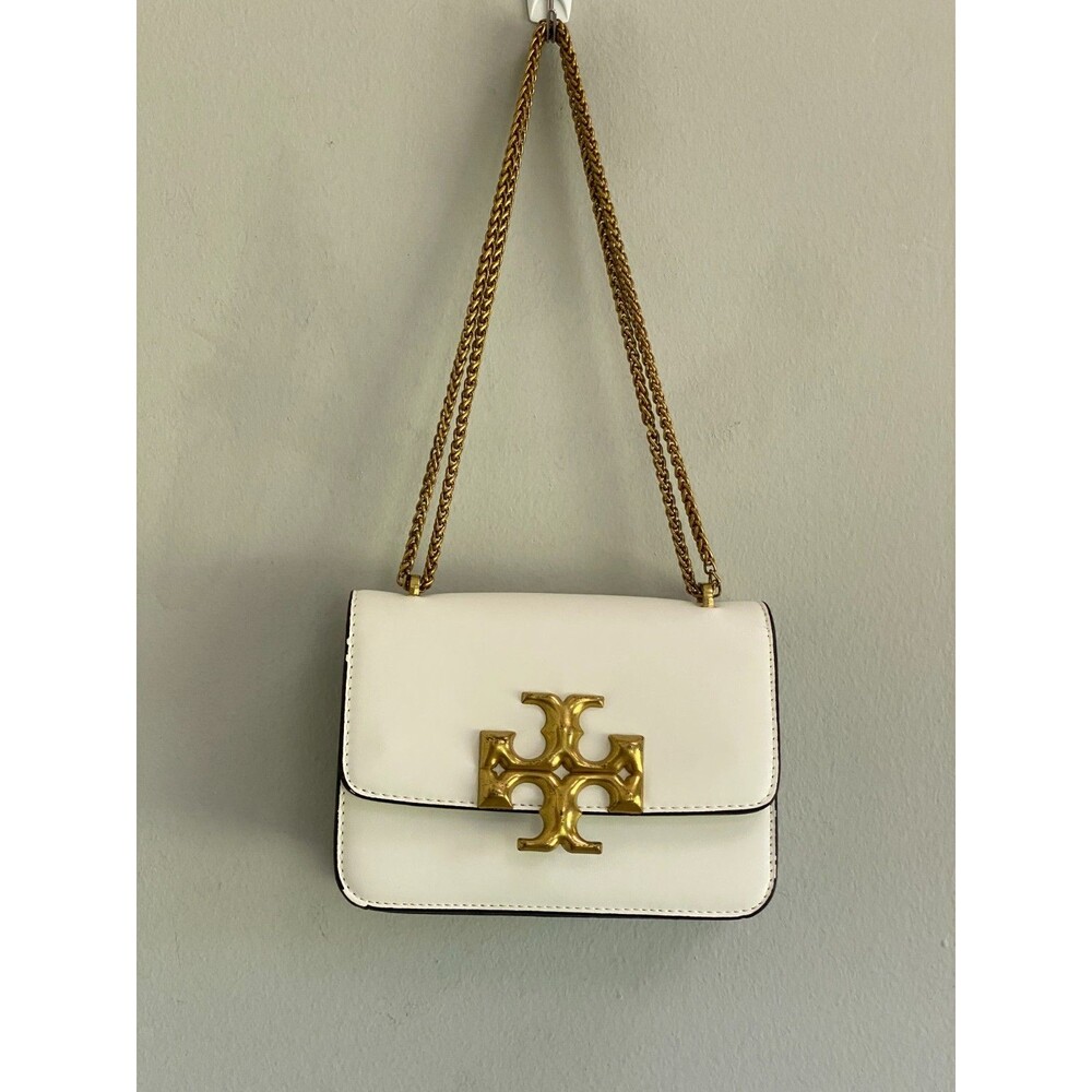 Tory Burch Small Leather Shoulder Bag White Crossbody/ Shoulder Bag